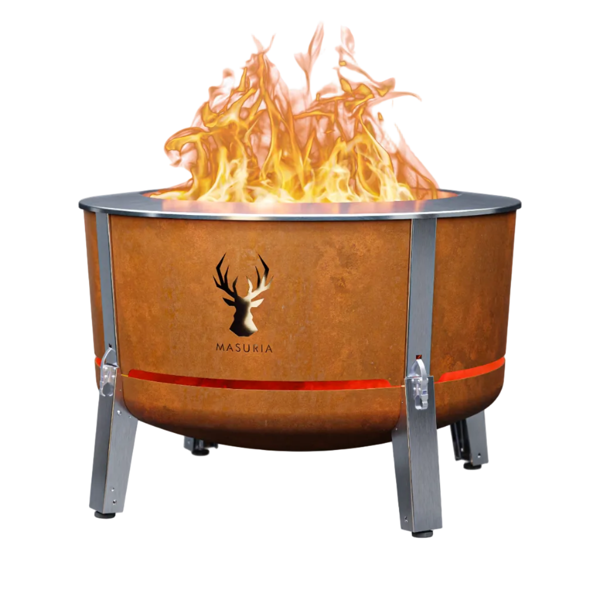 Alpha 800 – Premium Smokeless Fire Pit 80 cm | Masuria Wild