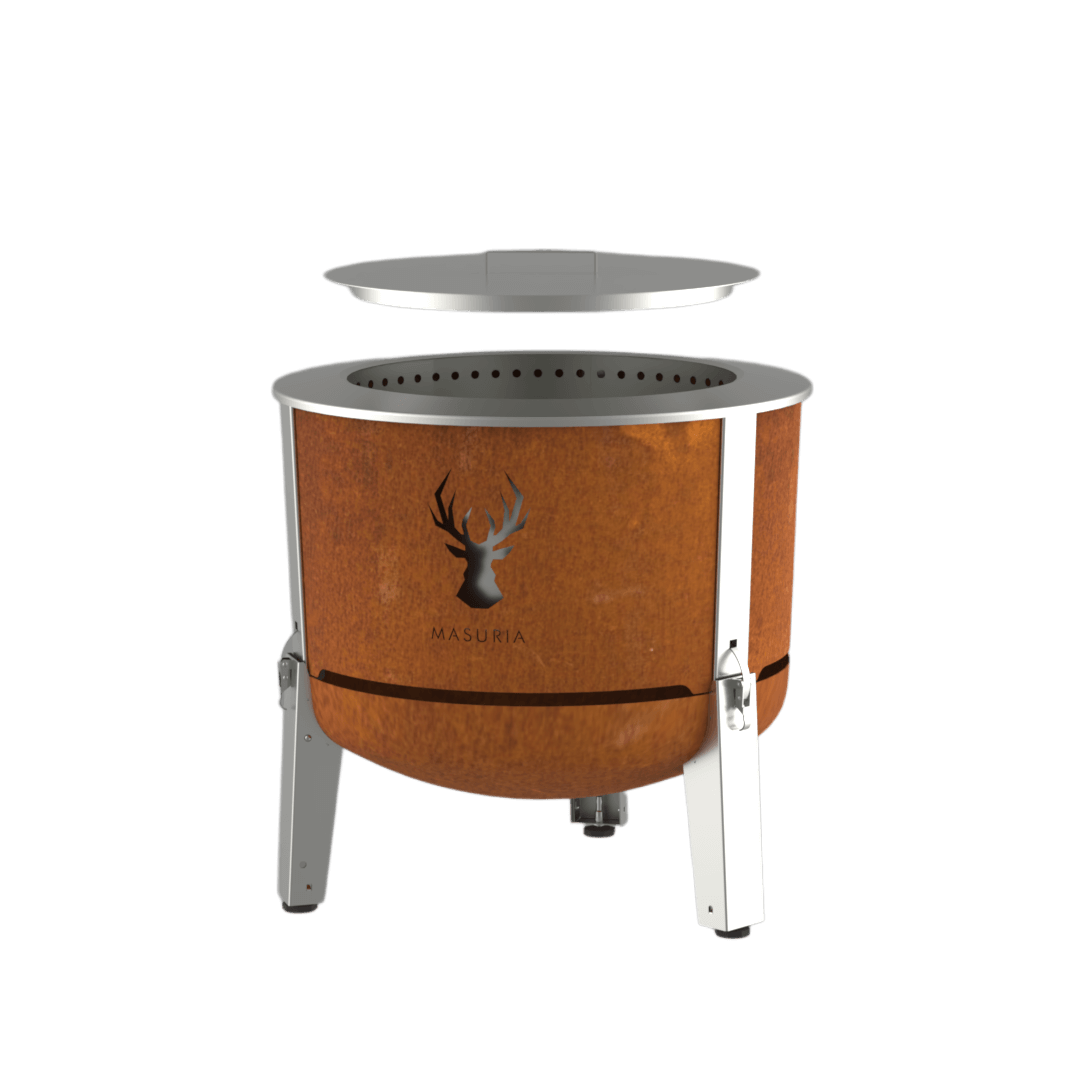 Alpha 600 Garden Kit | Smokeless Fire Pit Set | Corten – MASURIA WILD