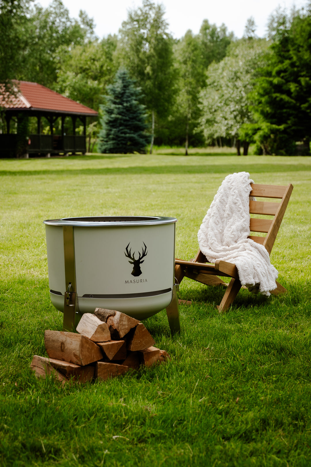 Alpha 600 Steak & Fire Set – Ivory Frost