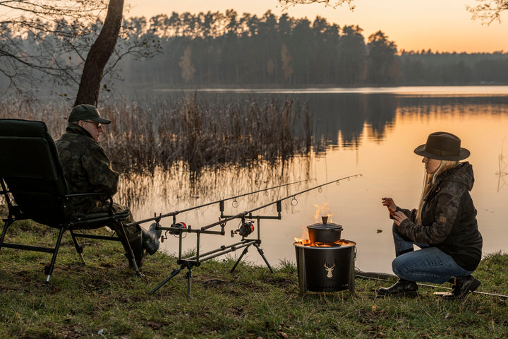 Alpha Camp – brasero sans fumée portable pour l’extérieur | Masuria Wild