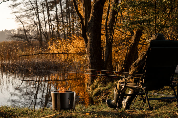 Alpha Camp – brasero sans fumée portable pour l’extérieur | Masuria Wild