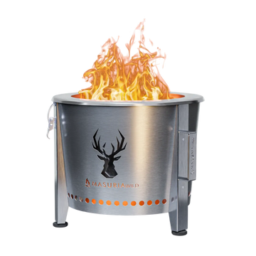 Alpha Camp – Portable Smokeless Fire Pit for Outdoor Adventures | Masuria Wild – Masuria Wild | smokeless fire pit, outdoor chair (rauchfreies Feuerstelle, Gartenstuhl)