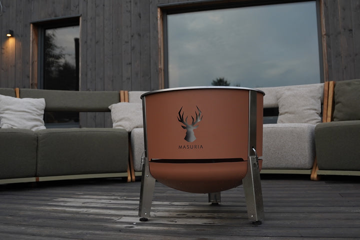 Alpha 600 Steak & Fire Set – Terra Brown