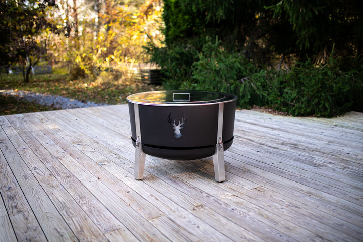 Alpha 800 Garden Kit | Garden Smokeless Fire Pit Sett | Black