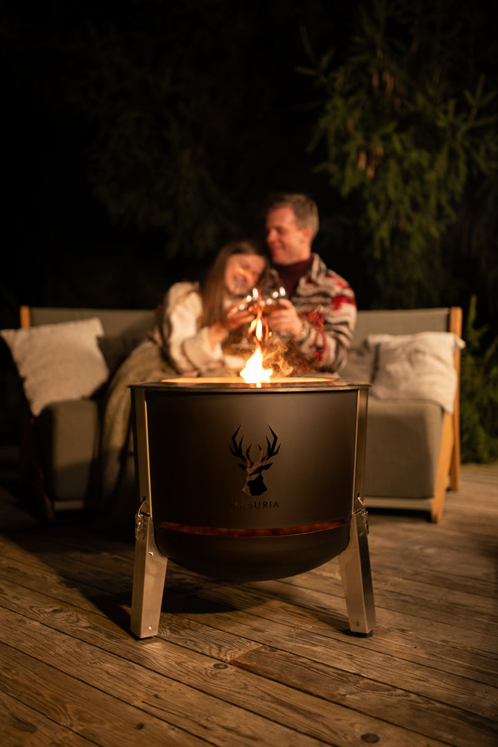 Alpha 600 Rauchfreie Feuerschale | Masuria Wild
