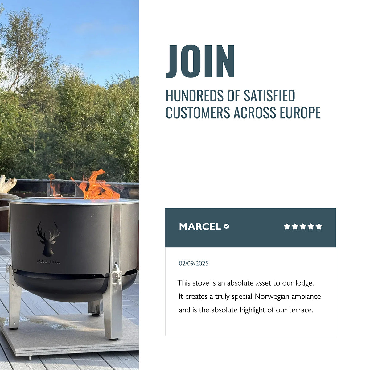 Alpha 600 Smokeless Fire Pit | Masuria Wild – MASURIA WILD