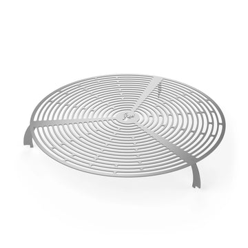 Stainless steel grill grate with deer motif for Alpha 800