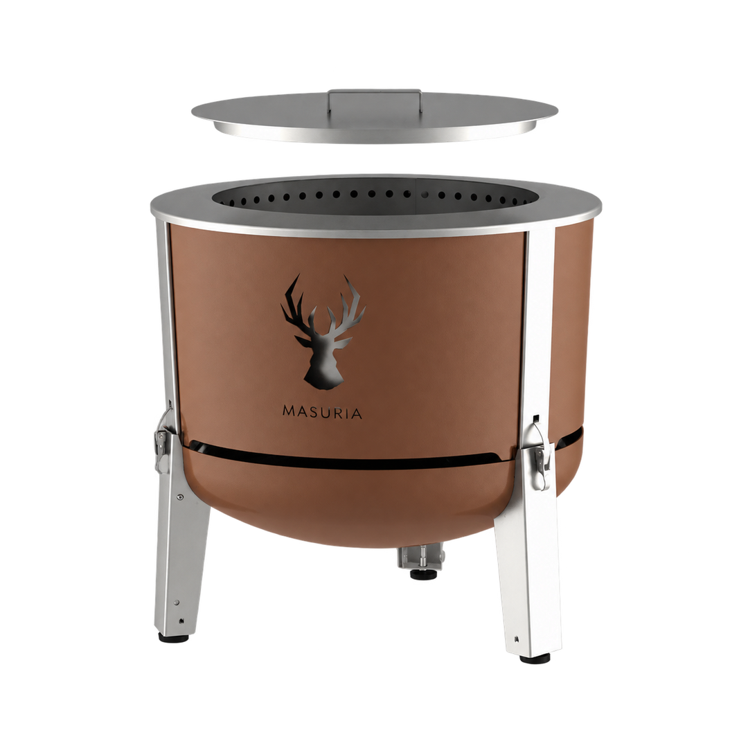 Alpha 600 Garden Kit | Smokeless Fire Pit Set | Terra Brown