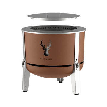 Alpha 600 Garden Kit | Smokeless Fire Pit Set | Terra Brown