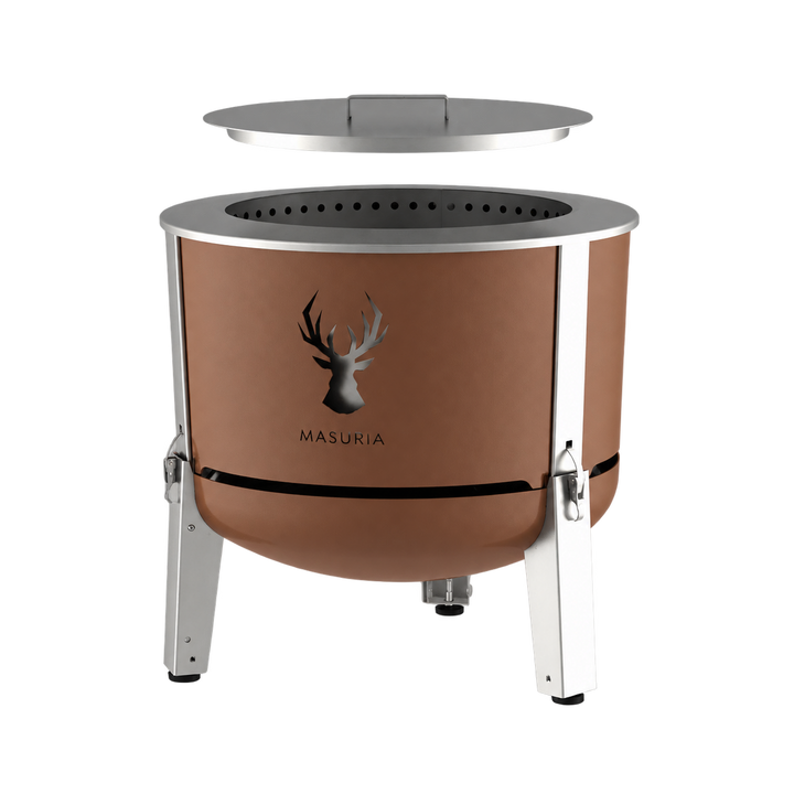 Alpha 600 Garden Kit | Smokeless Fire Pit Set | Terra Brown