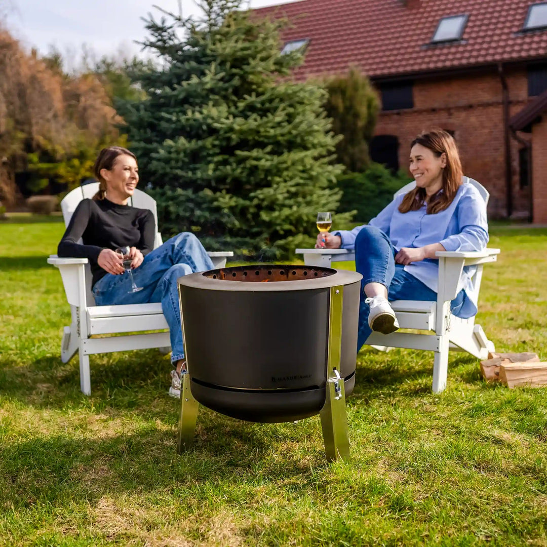 Alpha 600 Smokeless Fire Pit | Masuria Wild – Masuria Wild | smokeless fire pit, outdoor chair (rauchfreies Feuerstelle, Gartenstuhl)
