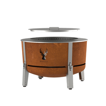 Alpha 800 Garden Kit – Premium Smokeless Garden Fire Pit with Lid | Masuria Wild – Masuria Wild | smokeless fire pit, outdoor chair (rauchfreies Feuerstelle, Gartenstuhl)