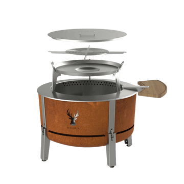 Alpha 800 Grill Master Kit – BBQ Set with Premium Smokeless Fire Pit | Masuria Wild – Masuria Wild | smokeless fire pit, outdoor chair (rauchfreies Feuerstelle, Gartenstuhl)