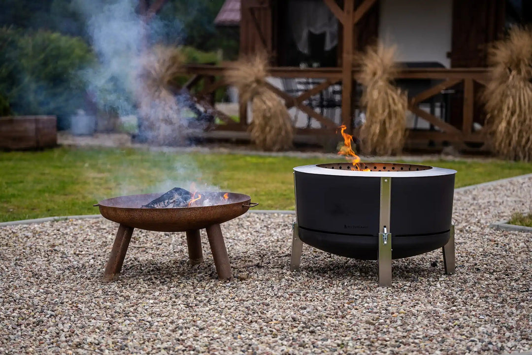 Alpha 800 – Premium Smokeless Fire Pit 80 cm | Masuria Wild – Masuria Wild | smokeless fire pit, outdoor chair (rauchfreies Feuerstelle, Gartenstuhl)
