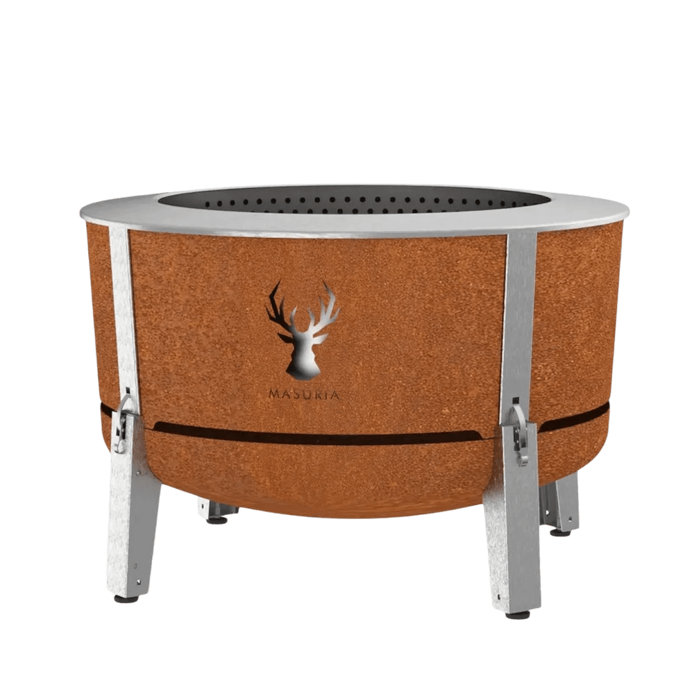 Alpha 800 – Premium Smokeless Fire Pit 80 cm | Masuria Wild – Masuria Wild | smokeless fire pit, outdoor chair (rauchfreies Feuerstelle, Gartenstuhl)