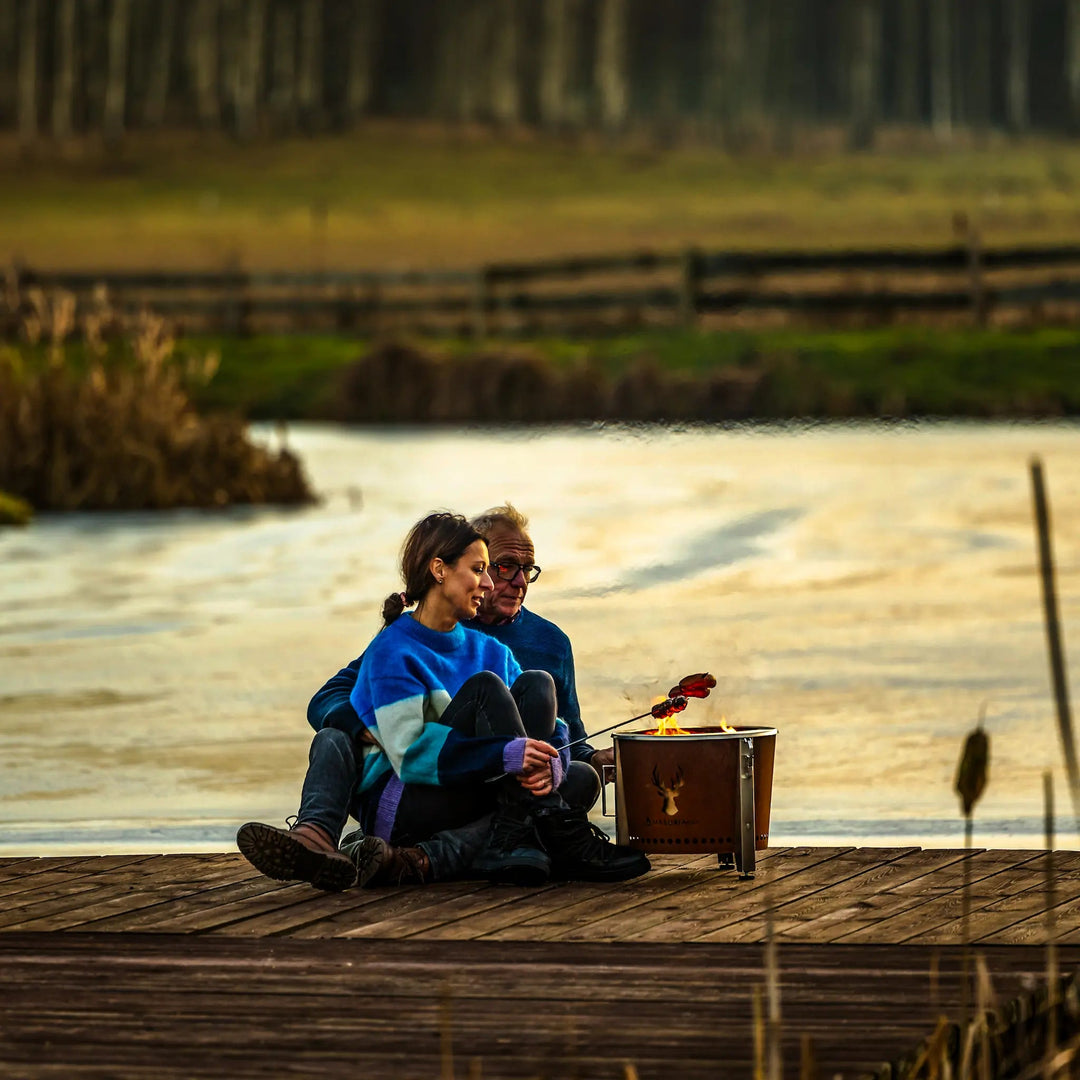 Alpha Camp – Portable Smokeless Fire Pit for Outdoor Adventures | Masuria Wild – Masuria Wild | smokeless fire pit, outdoor chair (rauchfreies Feuerstelle, Gartenstuhl)