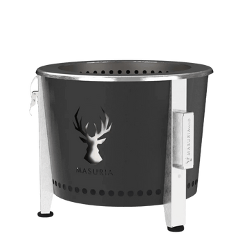 Alpha Camp – Portable Smokeless Fire Pit for Outdoor Adventures | Masuria Wild – Masuria Wild | smokeless fire pit, outdoor chair (rauchfreies Feuerstelle, Gartenstuhl)