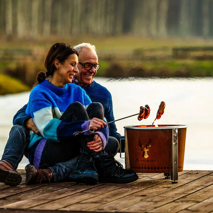 Alpha Camp – Portable Smokeless Fire Pit for Outdoor Adventures | Masuria Wild – Masuria Wild | smokeless fire pit, outdoor chair (rauchfreies Feuerstelle, Gartenstuhl)