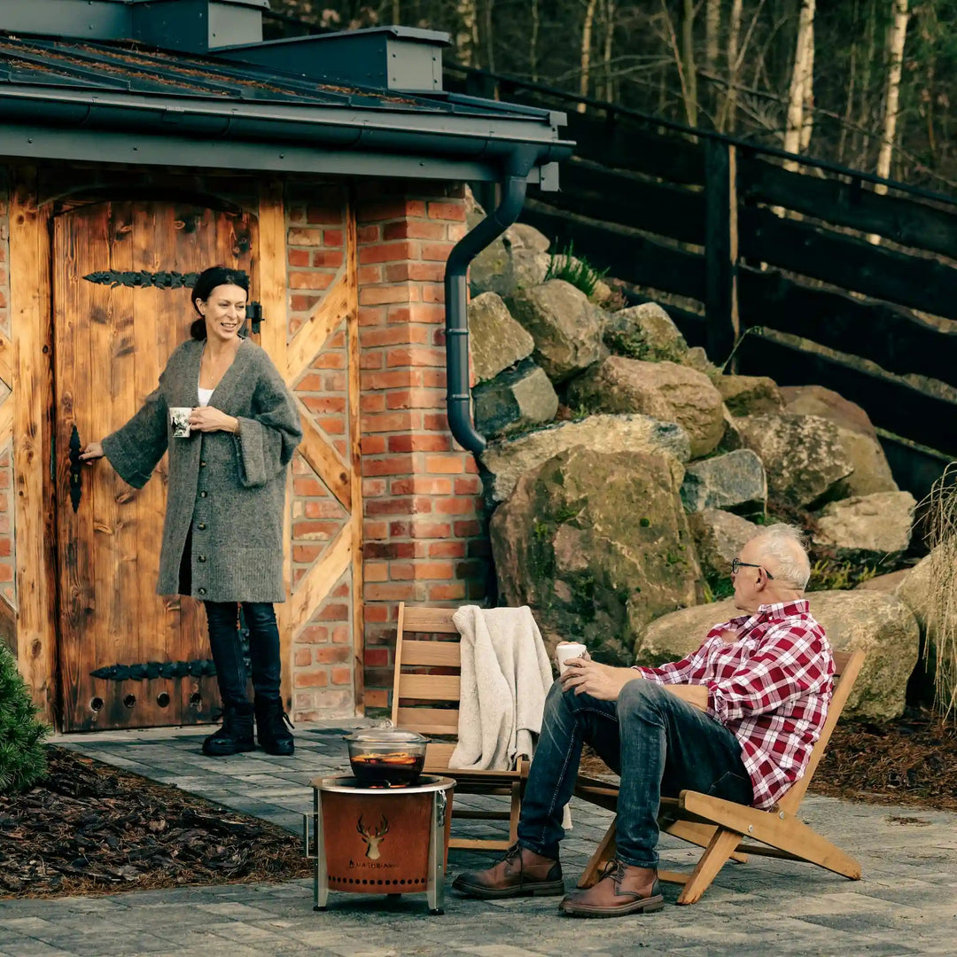 Alpha Camp – Portable Smokeless Fire Pit for Outdoor Adventures | Masuria Wild – Masuria Wild | smokeless fire pit, outdoor chair (rauchfreies Feuerstelle, Gartenstuhl)