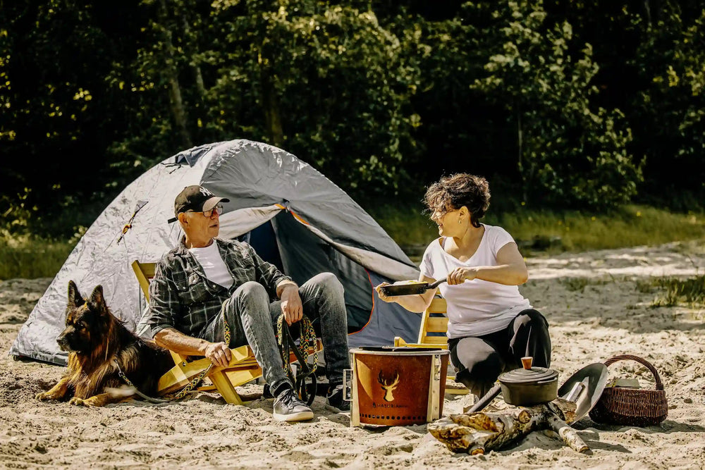 Alpha Camp – Portable Smokeless Fire Pit for Outdoor Adventures | Masuria Wild – Masuria Wild | smokeless fire pit, outdoor chair (rauchfreies Feuerstelle, Gartenstuhl)