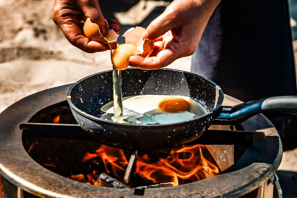 Alpha Camp – Portable Smokeless Fire Pit for Outdoor Adventures | Masuria Wild – Masuria Wild | smokeless fire pit, outdoor chair (rauchfreies Feuerstelle, Gartenstuhl)