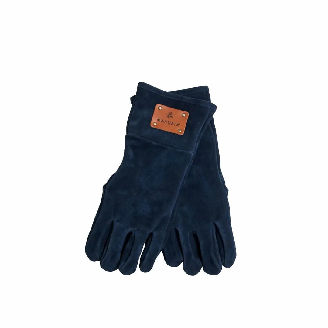 Leather Gloves for Grilling – Natural Leather, Kevlar | Masuria Living – Masuria Wild | smokeless fire pit, outdoor chair (rauchfreies Feuerstelle, Gartenstuhl)