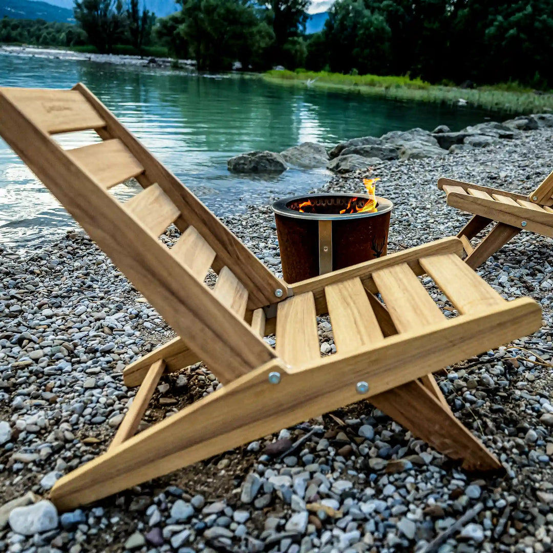 Masuria Chair – Folding, Acacia Wood | Masuria Wild – Masuria Wild | smokeless fire pit, outdoor chair (rauchfreies Feuerstelle, Gartenstuhl)