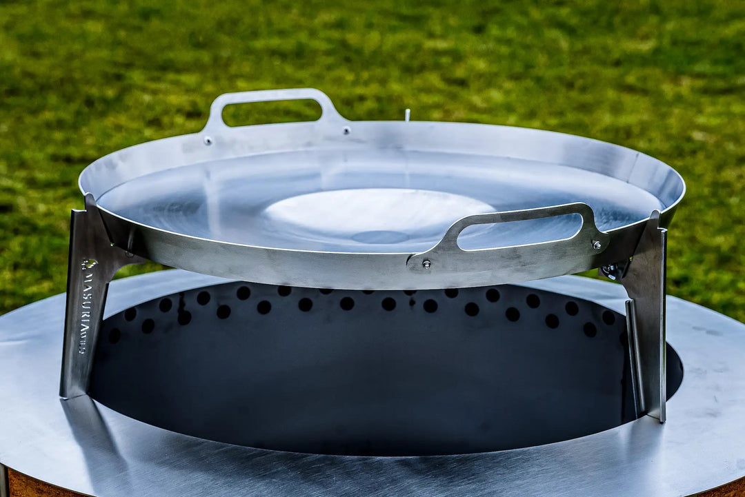 Plancha for Alpha 800 – Stainless Steel | Masuria Wild – Masuria Wild | smokeless fire pit, outdoor chair (rauchfreies Feuerstelle, Gartenstuhl)