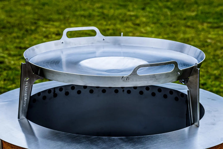 Plancha for Alpha 800 – Stainless Steel | Masuria Wild – Masuria Wild | smokeless fire pit, outdoor chair (rauchfreies Feuerstelle, Gartenstuhl)