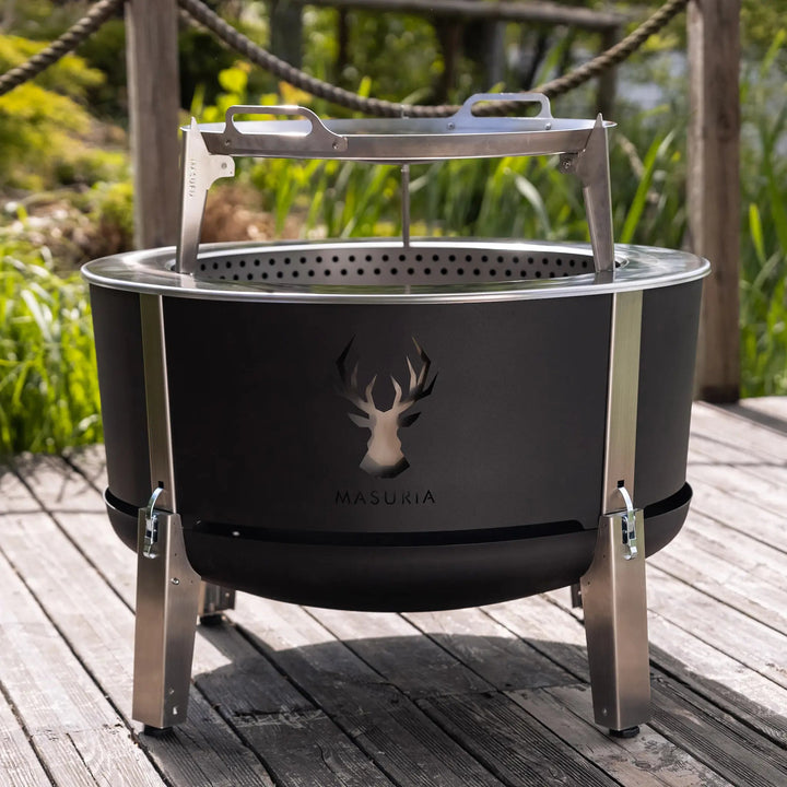 Plancha for Alpha 800 – Stainless Steel | Masuria Wild – Masuria Wild | smokeless fire pit, outdoor chair (rauchfreies Feuerstelle, Gartenstuhl)