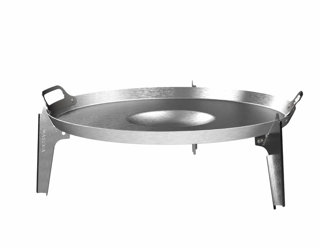 Plancha for Alpha 800 – Stainless Steel | Masuria Wild – Masuria Wild | smokeless fire pit, outdoor chair (rauchfreies Feuerstelle, Gartenstuhl)