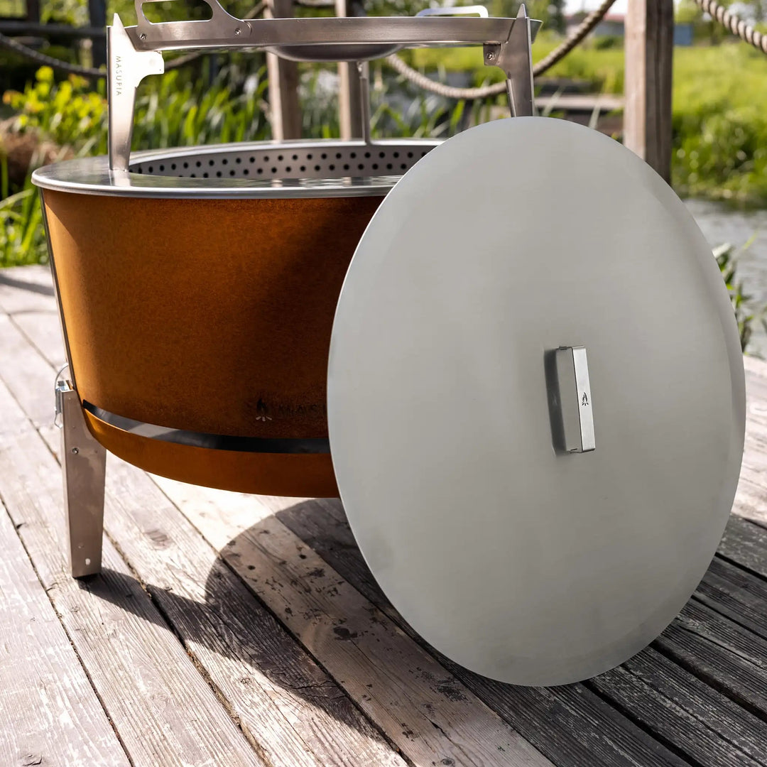 Plancha for Alpha 800 – Stainless Steel | Masuria Wild – Masuria Wild | smokeless fire pit, outdoor chair (rauchfreies Feuerstelle, Gartenstuhl)