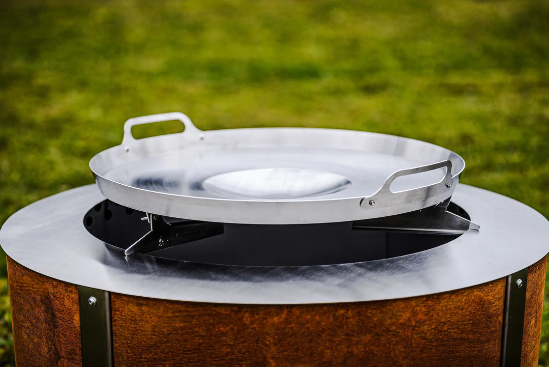 Plancha for Alpha 800 – Stainless Steel | Masuria Wild – Masuria Wild | smokeless fire pit, outdoor chair (rauchfreies Feuerstelle, Gartenstuhl)