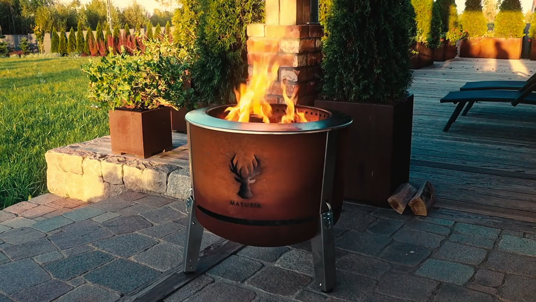Alpha 600 Rauchfreie Feuerschale | Masuria Wild