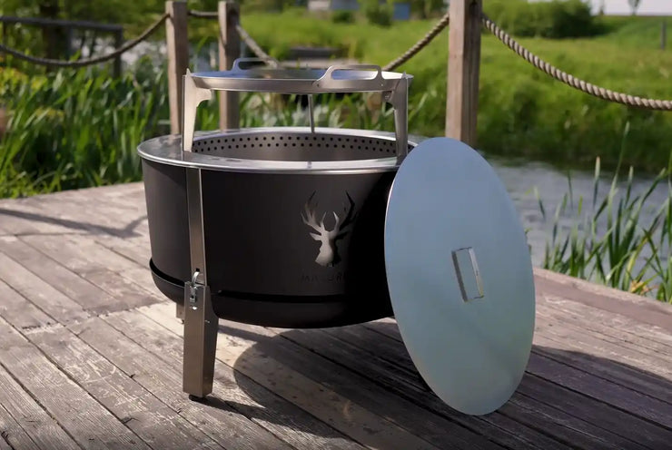Lid for Alpha 800 – Stainless Steel | Masuria Wild – MASURIA WILD