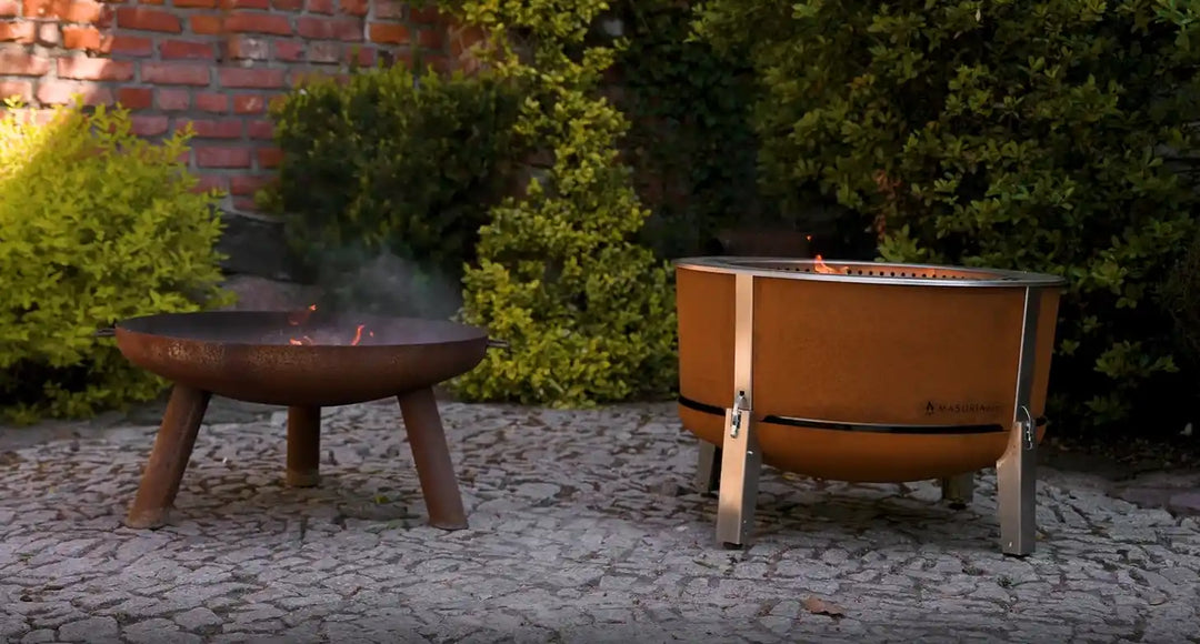 Alpha 800 – Premium rauchfreie Feuerschale 80 cm | Masuria Wild